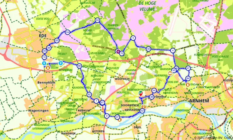 Veluwe fietsen