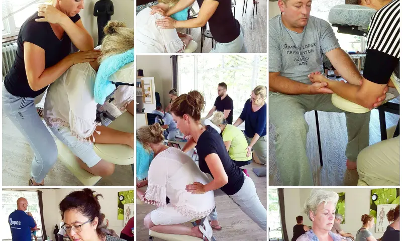 Deelnemers van de training