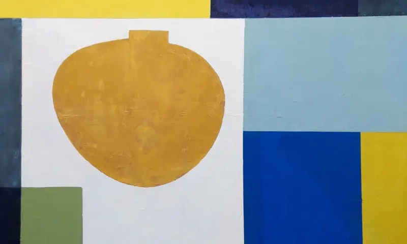 Uitgebalanceerde abstracte kunst van Hans Emmelkamp
