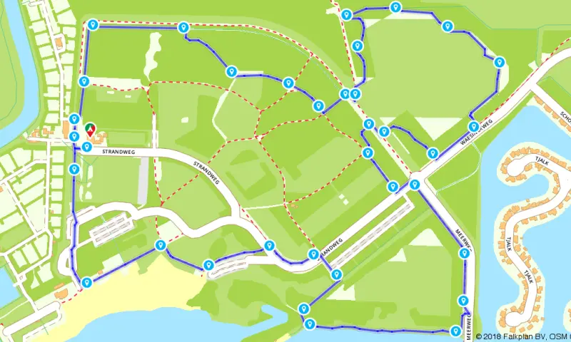 Route Groningen