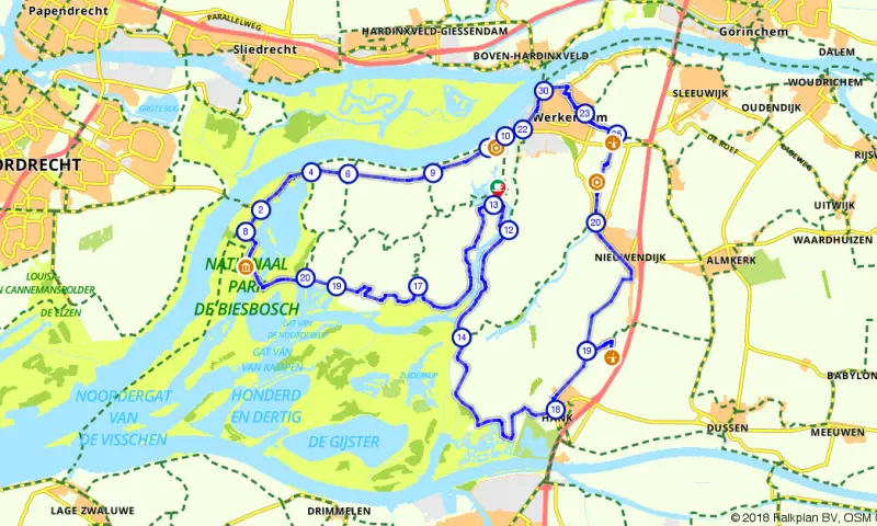 Route Noord-Brabant