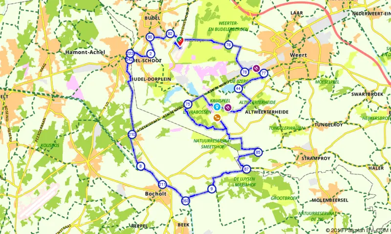 Route Noord-Brabant