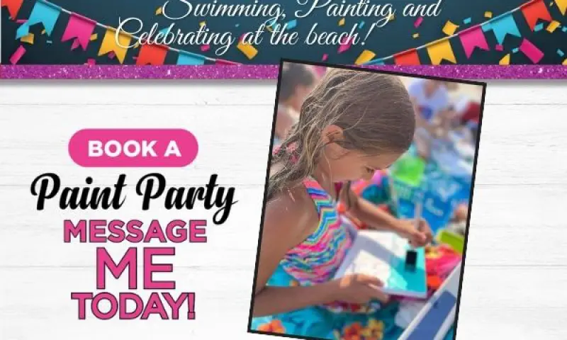 Verjaardagsfeestje aan zee