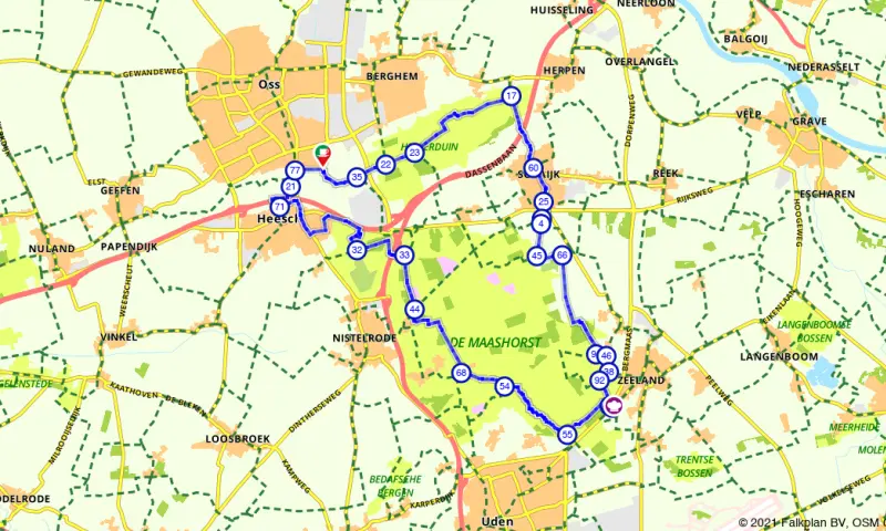 Route Noord-Brabant