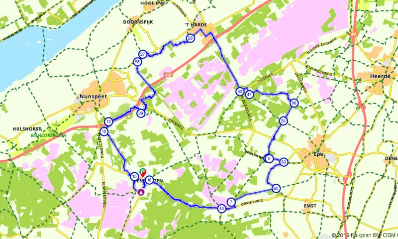 Fietsen op de Veluwe