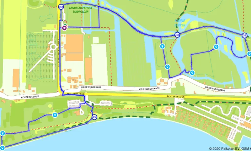 Route Zuid-Holland