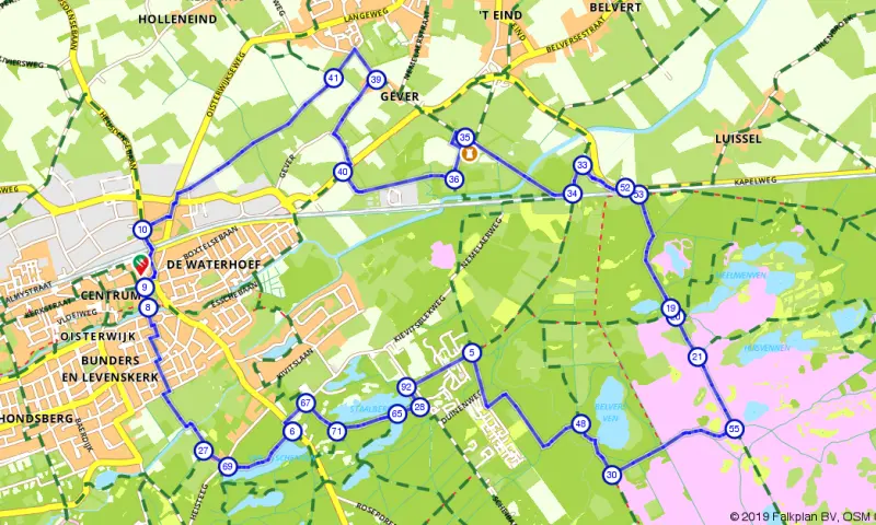 Route Noord-Brabant