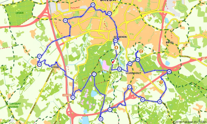 Fietsen door Breda