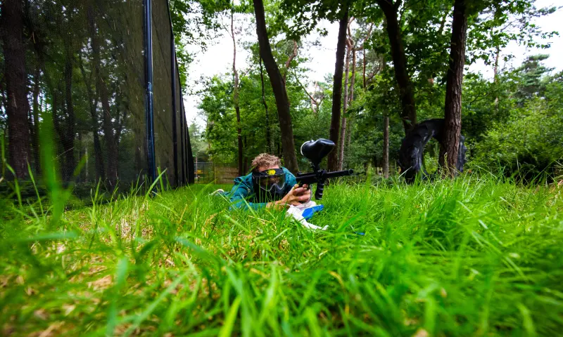 Paintballen in de natuur