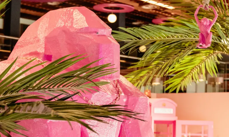 Afbeelding van een van de minigolfholes