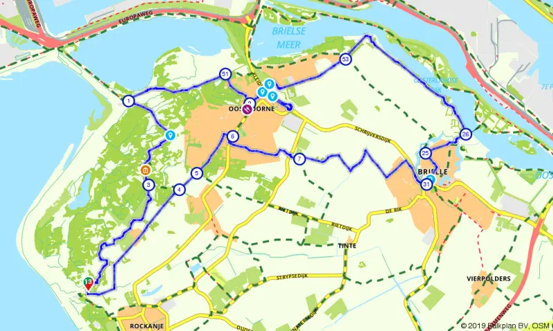 Route Zuid-Holland
