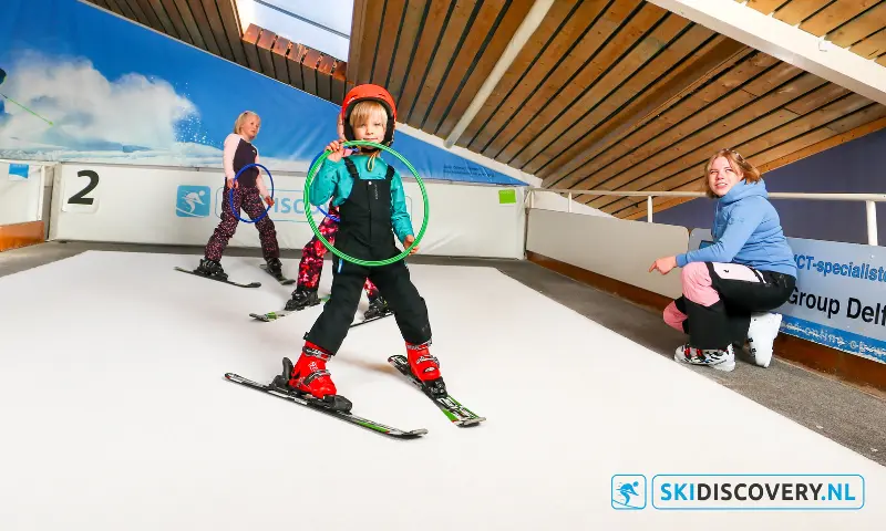 Kinder ski-les