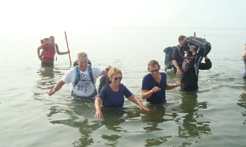 Wadlopen vanaf Brakzand naar Schiermonnikoog