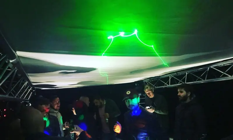 Jacuzzisloep in de Avonden