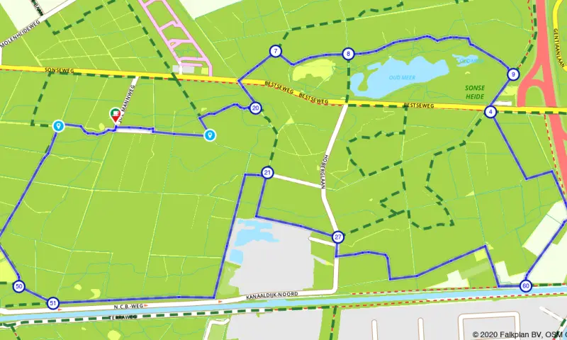 Route Noord-Brabant