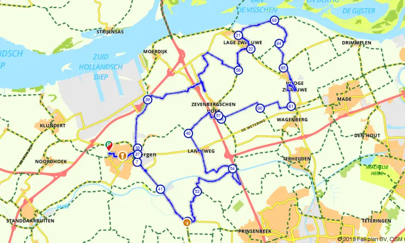Route Noord-Brabant