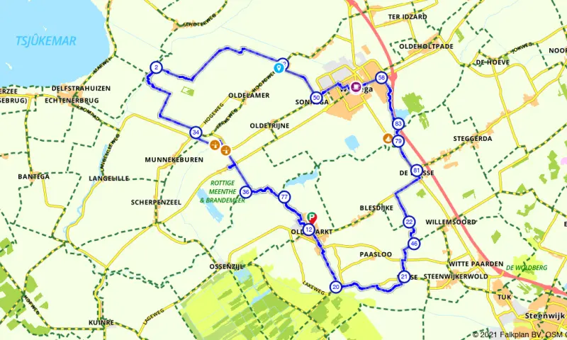 Route in Overijssel
