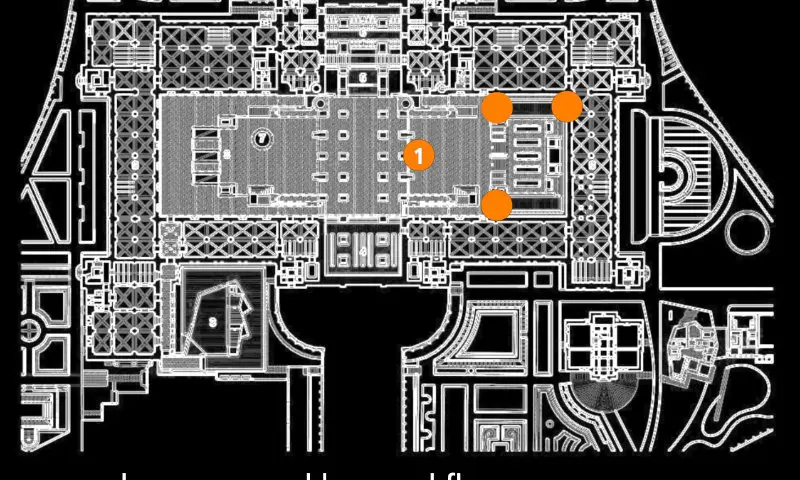 Plattegrond van activiteit