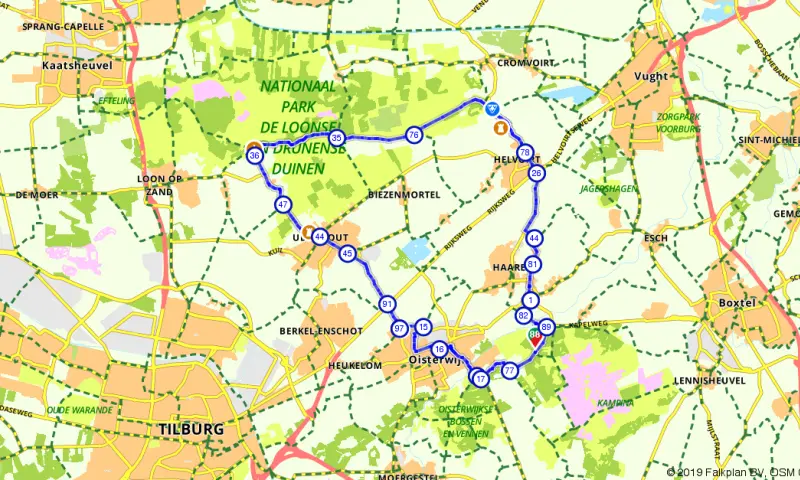 Kasteelroute Oisterwijkse Vennen