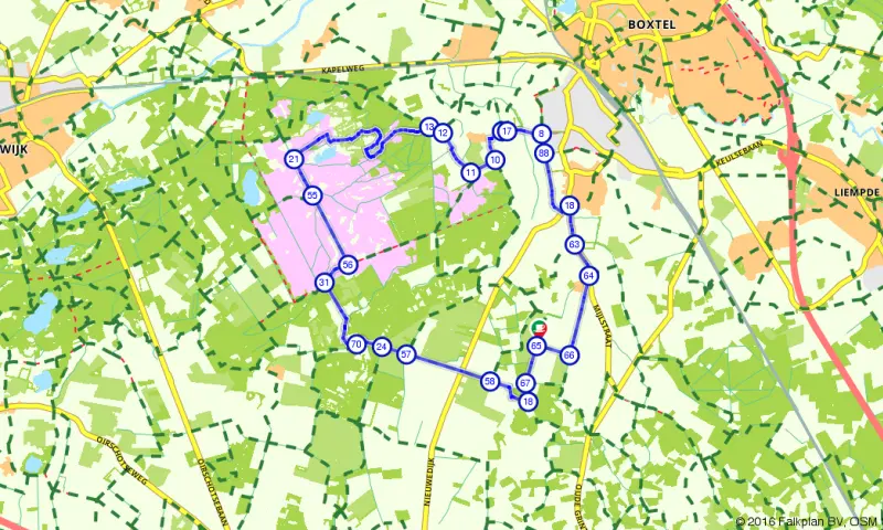 Route Noord-Brabant