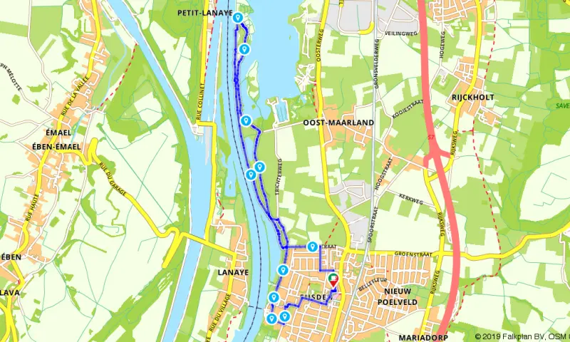 Route in Limburg