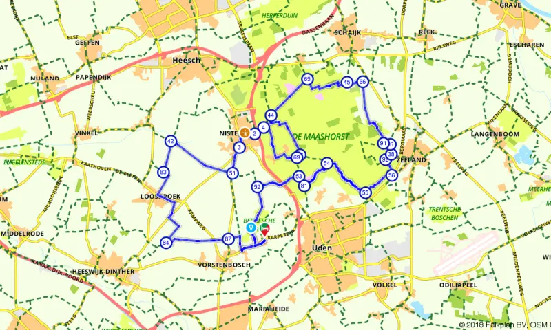 Route Noord-Brabant
