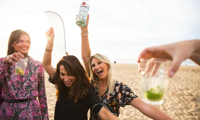 Cocktails drinken met Vriendinnen