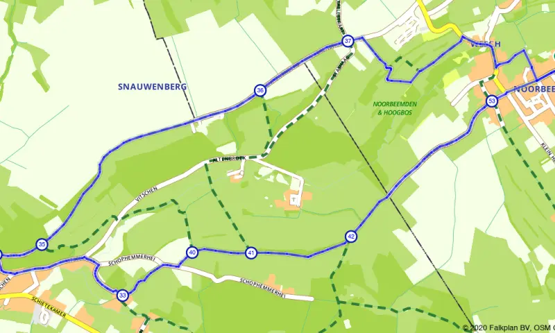 Route in Limburg