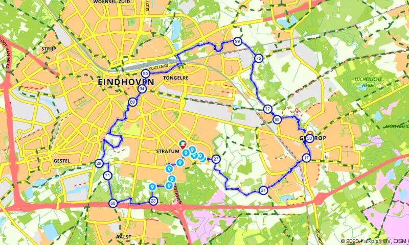 Rondje Eindhoven vanuit Stratum