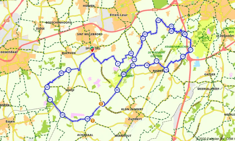 Route Noord-Brabant
