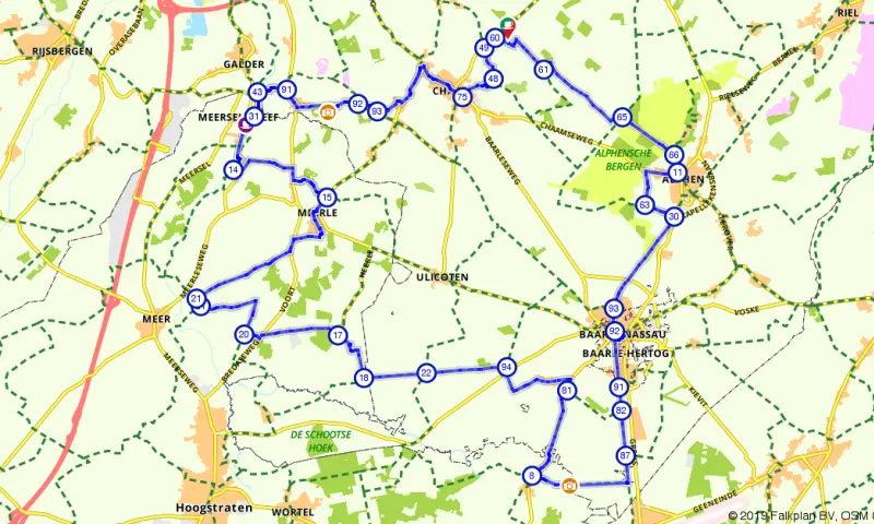 Route Noord-Brabant