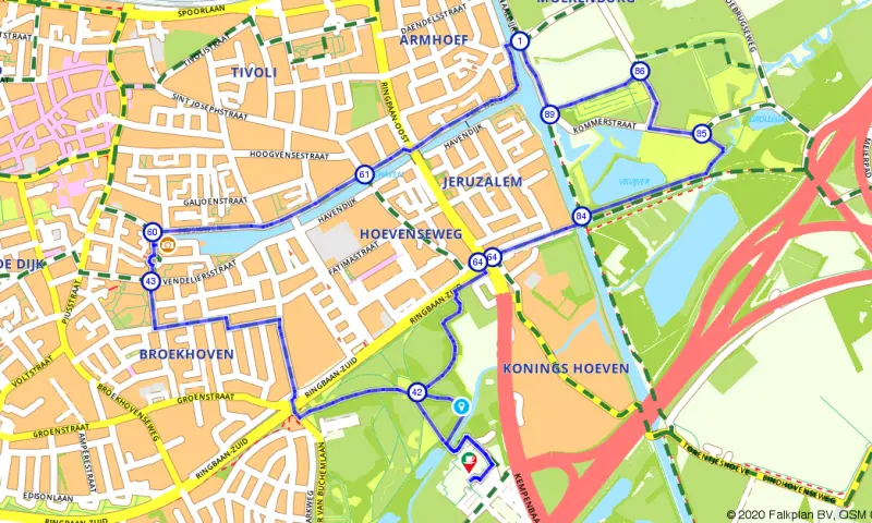 Route Noord-Brabant