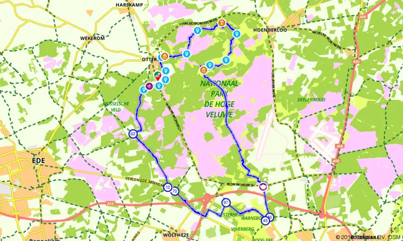 Route in Gelderland