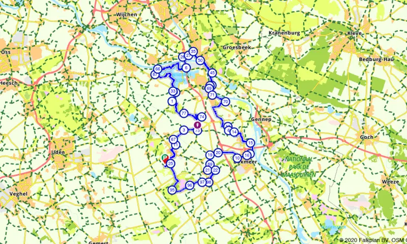 Route Noord-Brabant