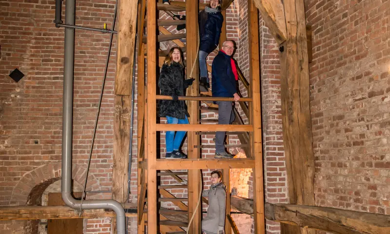 218 treden beklimmen