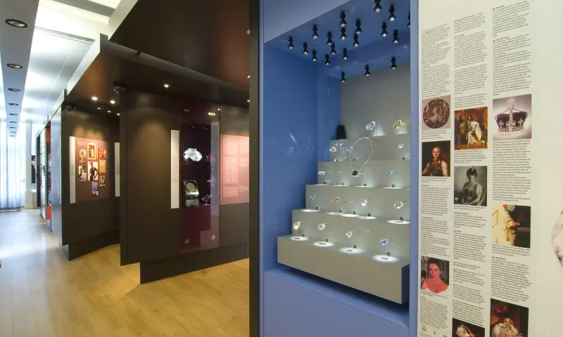 Diamanten in het museum