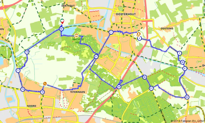 Route Noord-Brabant