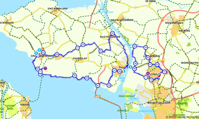 Route Noord-Brabant