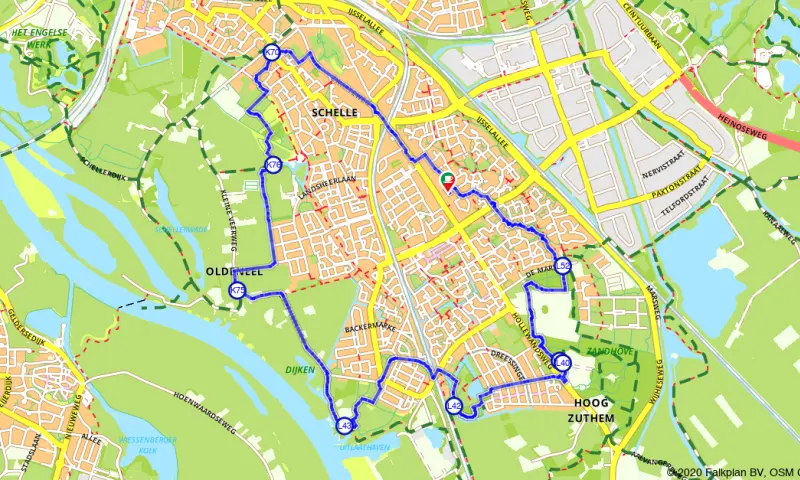 Route in Overijssel
