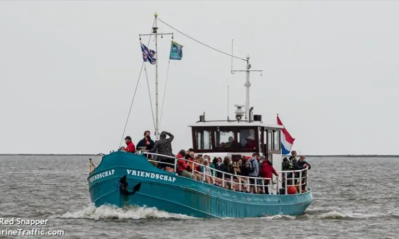 na een prachtig dagje weer op naar Lauwersoog