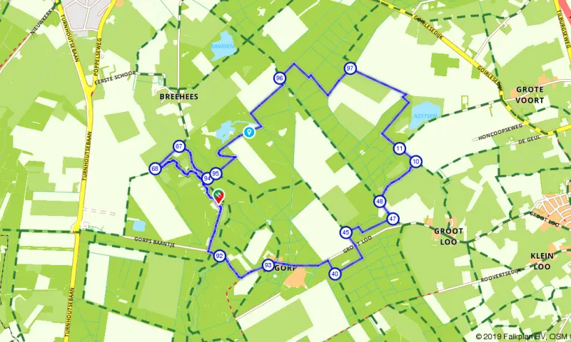 Route Noord-Brabant