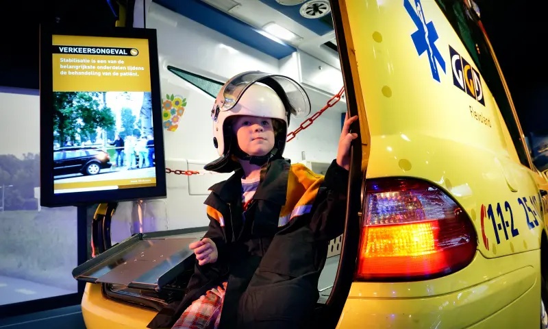 Kind in Ambulance