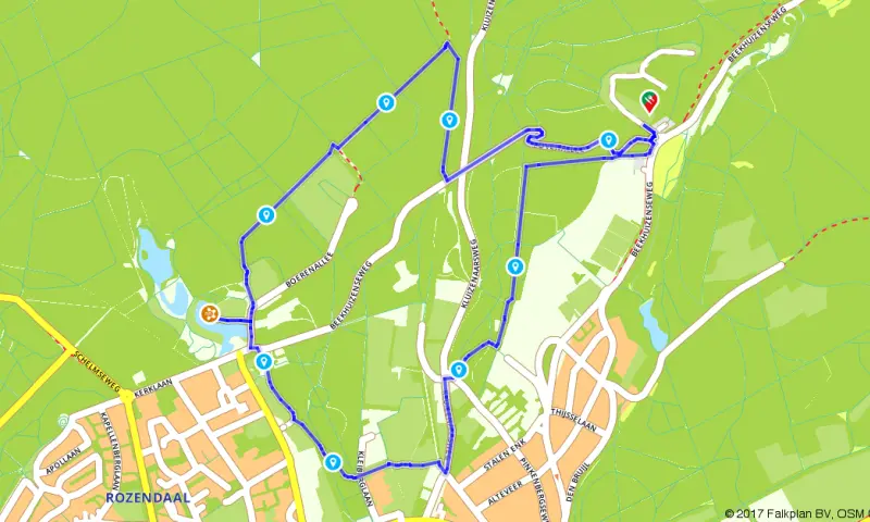 Route in Gelderland