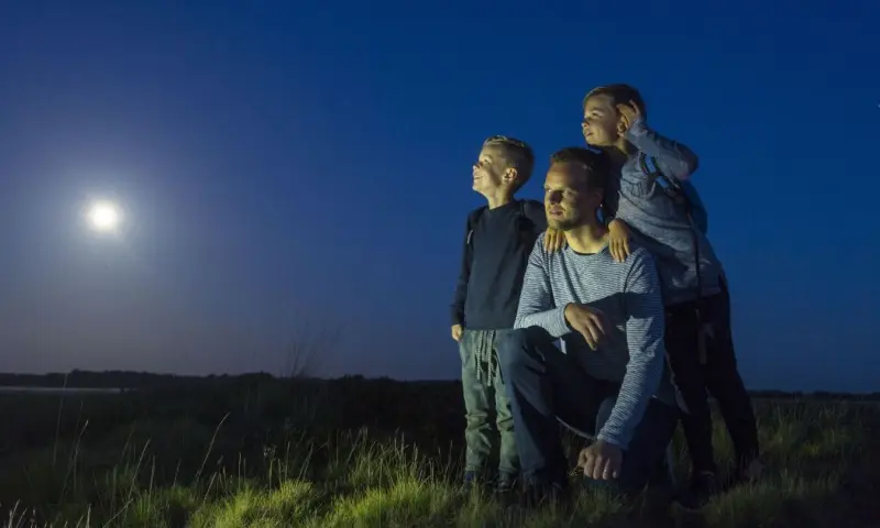 Vollemaanwandeling op De Slotplaats