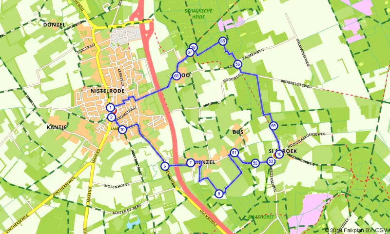 Route Noord-Brabant