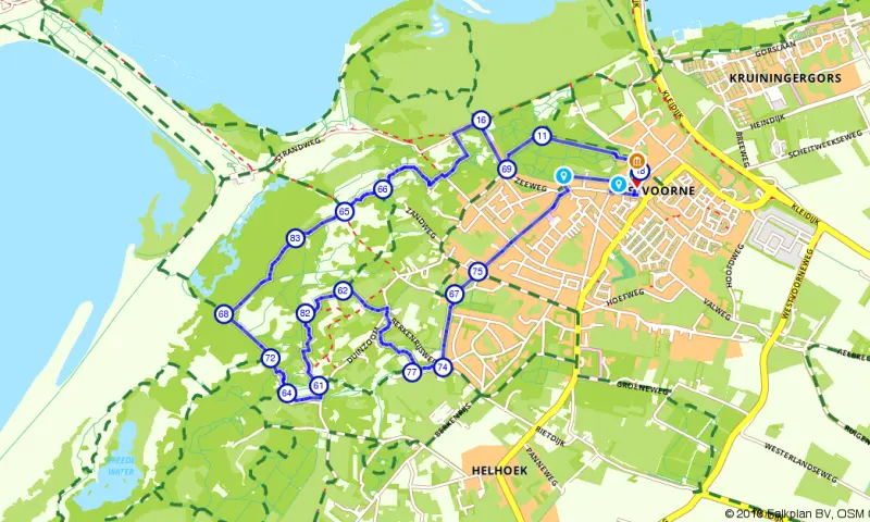 Route Zuid-Holland
