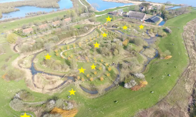 Camping van OERRR op Tiengemeten