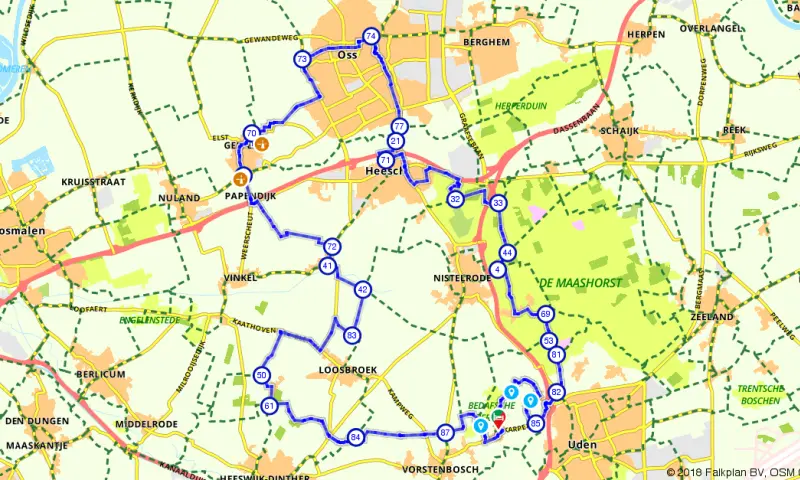Route Noord-Brabant