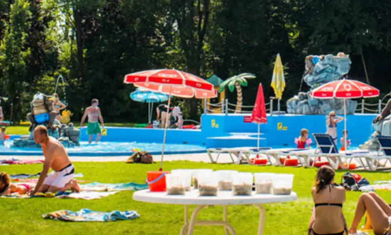 Gezelligheid op het grasveld