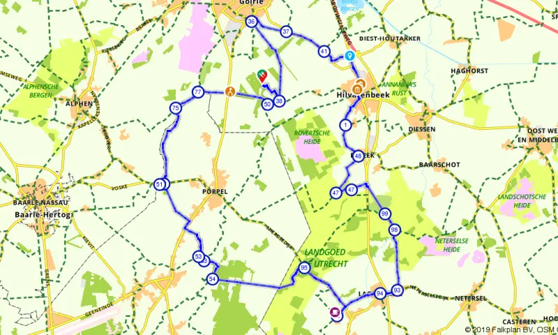 Route Noord-Brabant